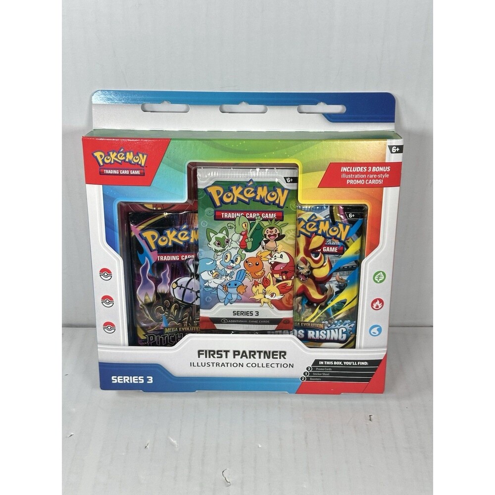 Pokemon First Partner Series 3 Illustration Collection NEW SEALED